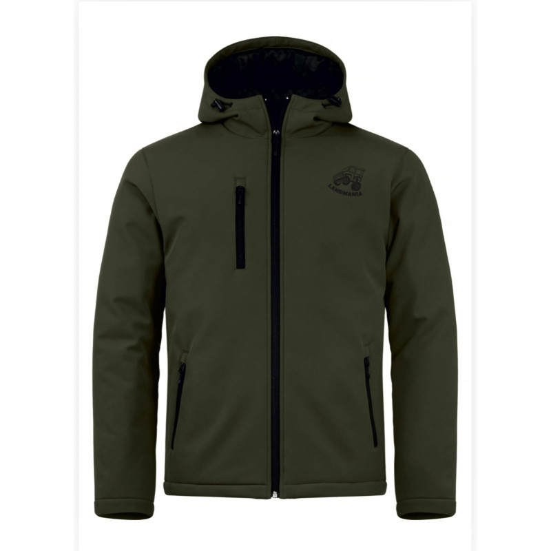 Casaco Softshell acolschoado c/ capuz (Landmania)