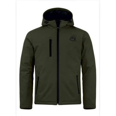 Chaqueta softshell acolchada con capucha (Landmania)
